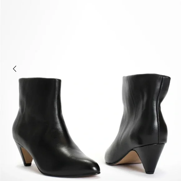 Sleek Black Ankle Booties - Picture 4 of 6
